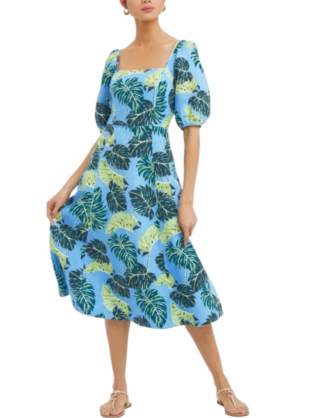 NEW Draper James June Linen Dress Size 12